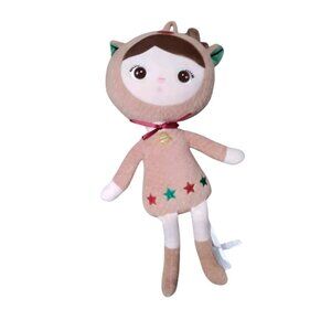 MeToo Plush Doll Christmas Reindeer Stuffed Girl Me‎ Too Toy Retired HTF